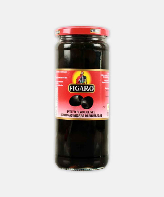 Figaro Black Olives Pitted 420 Gm