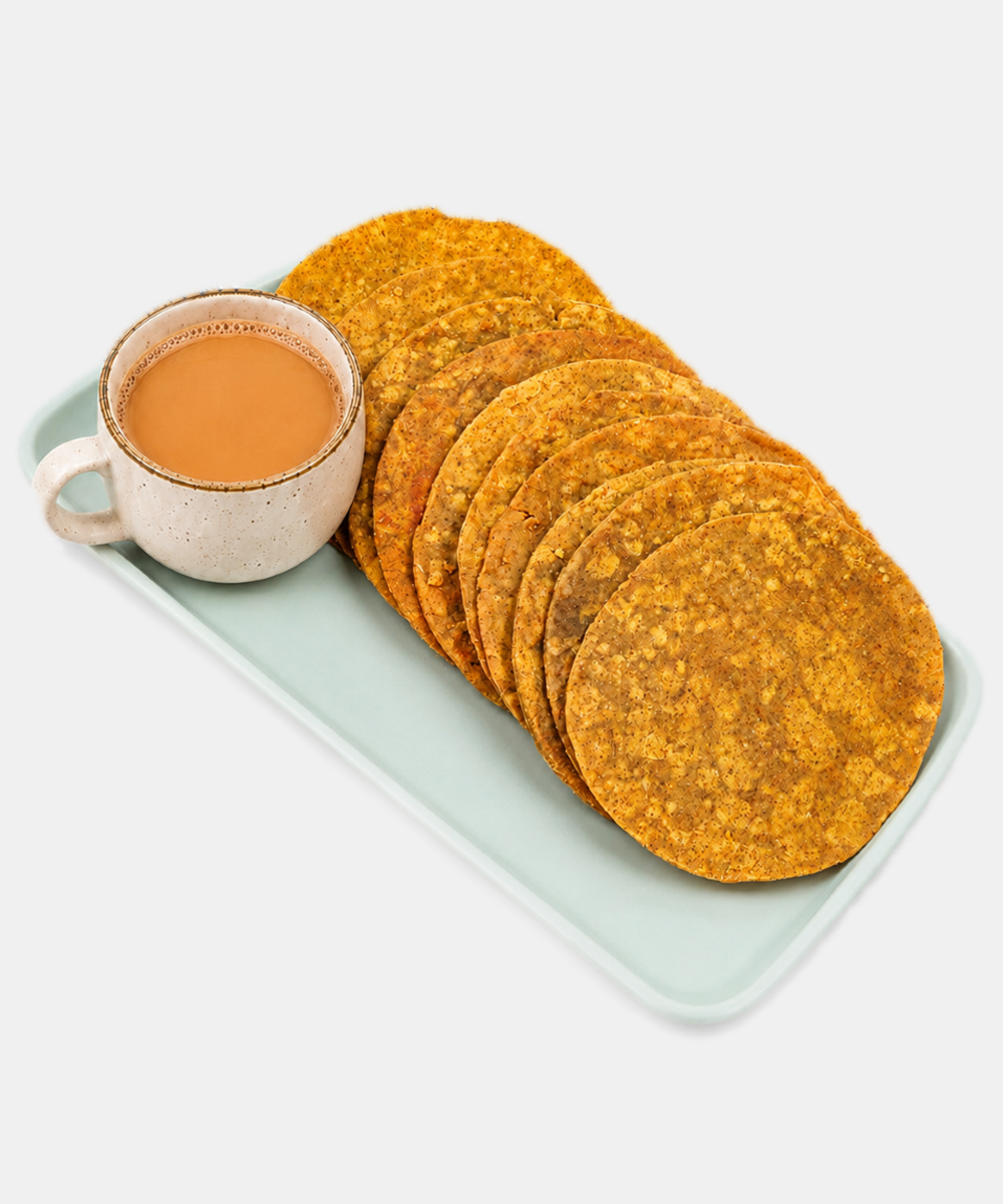 Whole Wheat Nachani Khakhra Mini 200 Gm