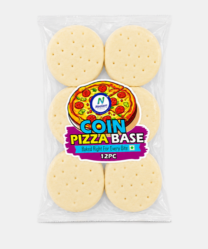 Coin Pizza Base 12 Pc