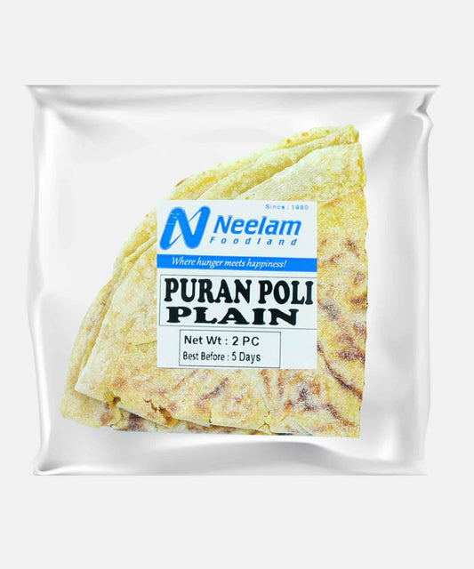 Puran Poli Plain 2 Pieces