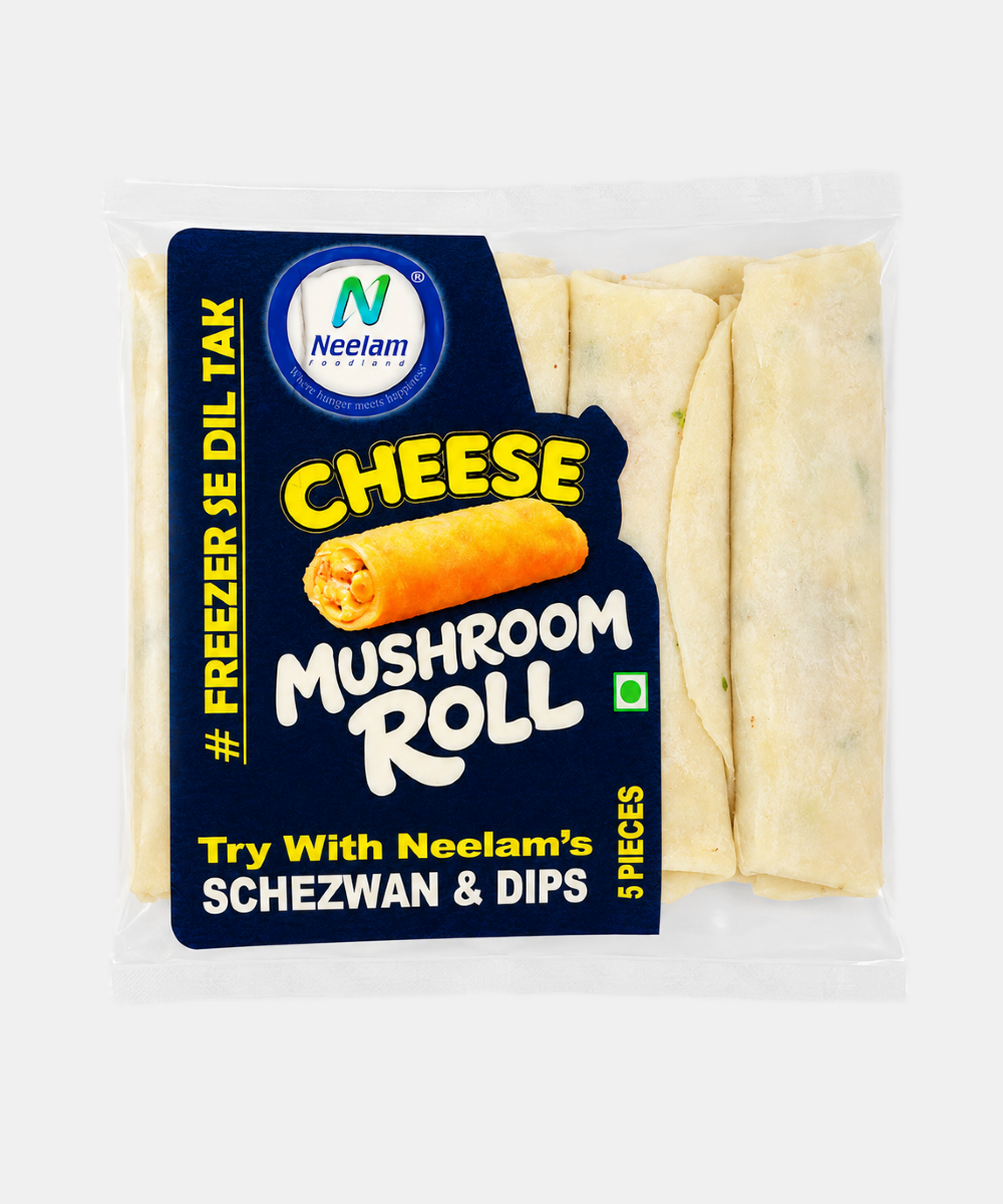 Cheese Mushroom Roll 5 Pieces