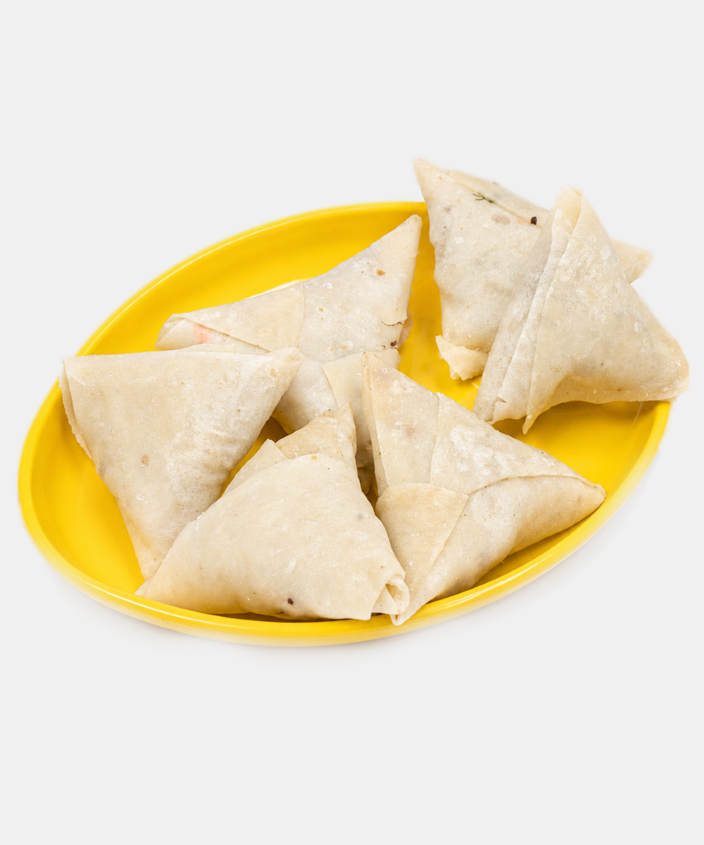 Cheese Corn Paneer Samosa 6 Pieces
