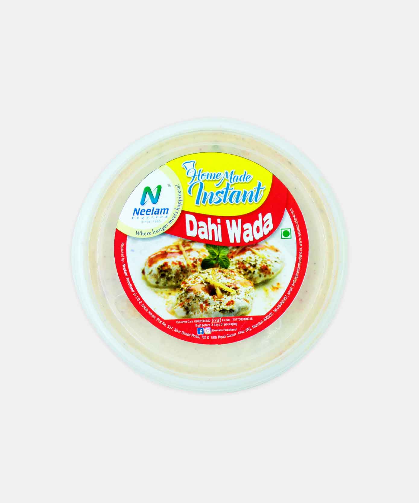 Dahi Wada Ready To Eat 4 Pc