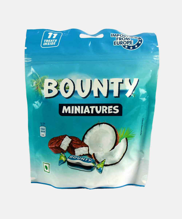 BOUNTY MINIATURES 11 TREATS INSIDE 110