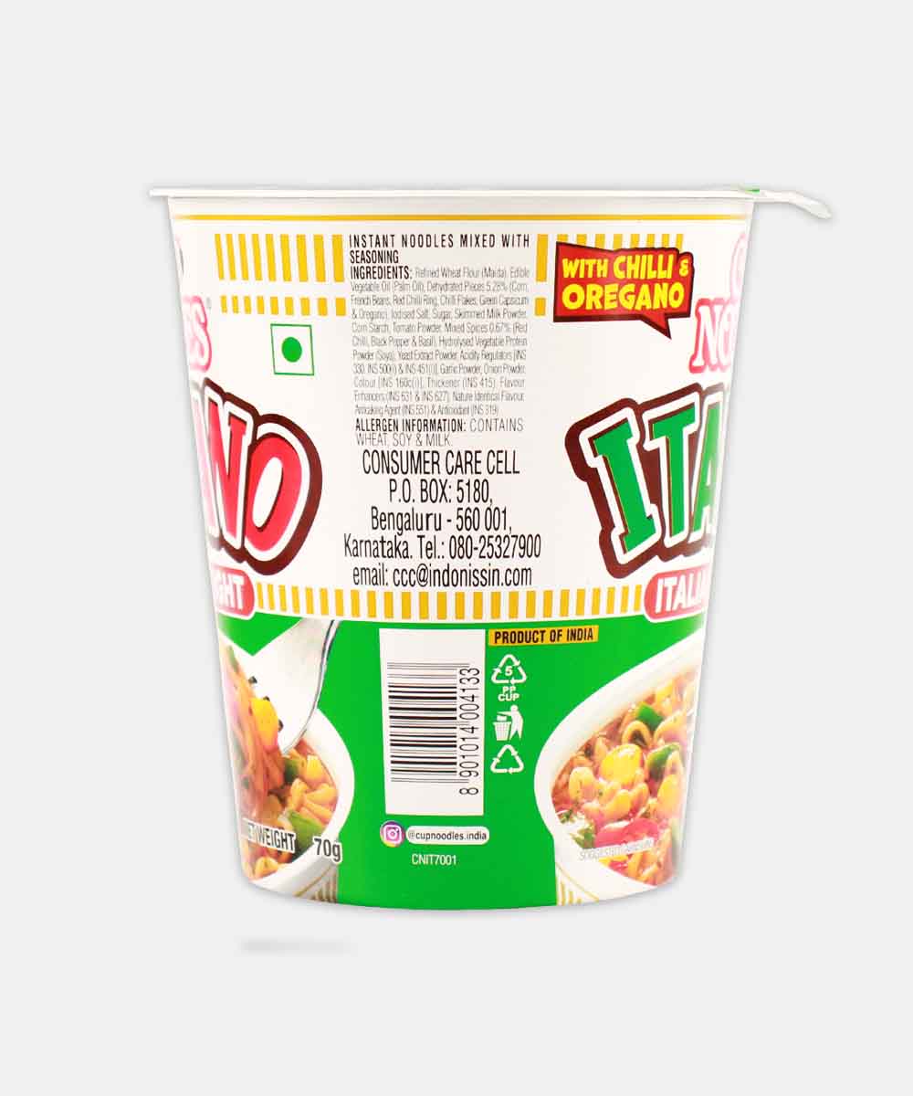 Nissin Cup Noodles Italiano 70 Gm