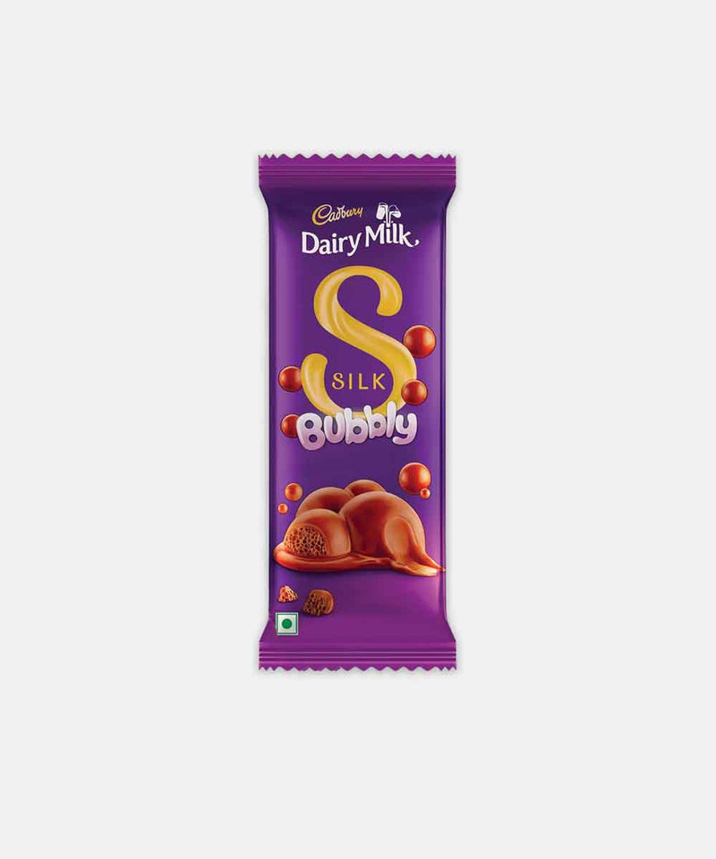 CADBURY DAIRY MILK SILK BUBBLY CHOCOLATE 50 GM