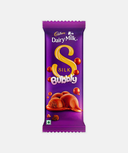 Cadbury Dairy Milk Silk Bubbly Chocolate 112 Gm