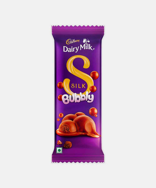 Cadbury Dairy Milk Silk Bubbly Chocolate 112 Gm