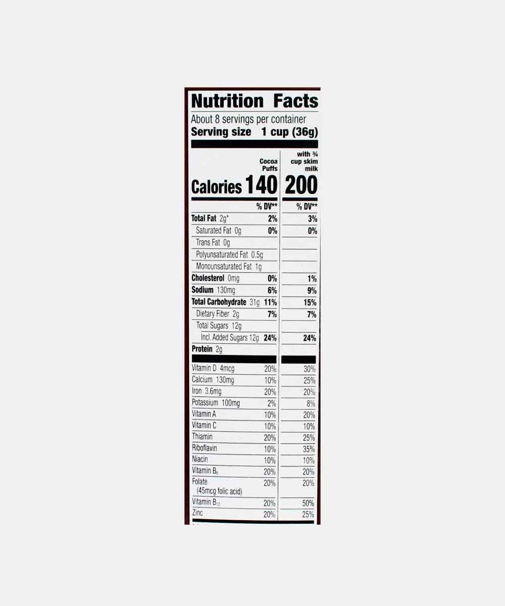 General Mills Cocoa Puffs 294 Gm