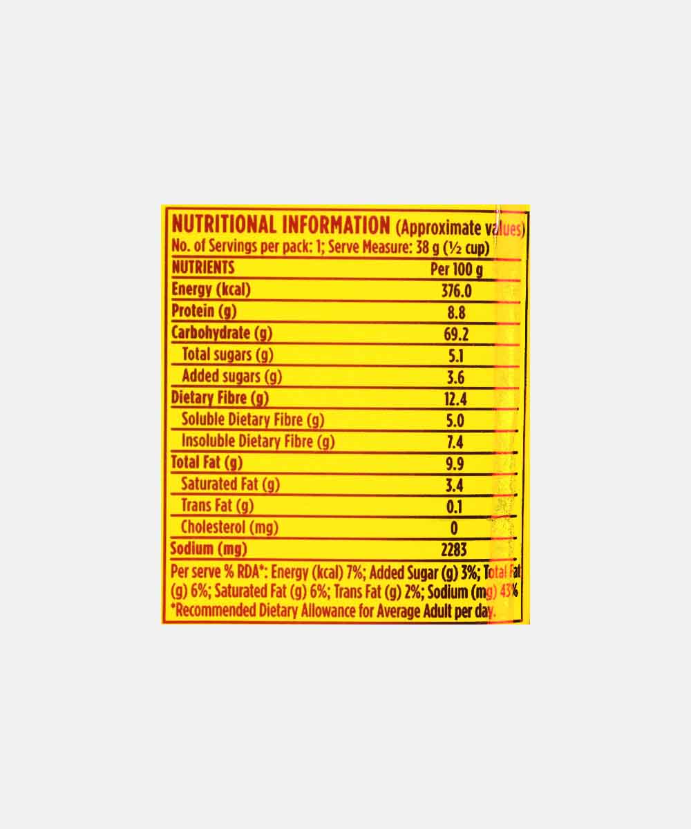 Saffola Masala Oats Veggie Twist 38 Gm