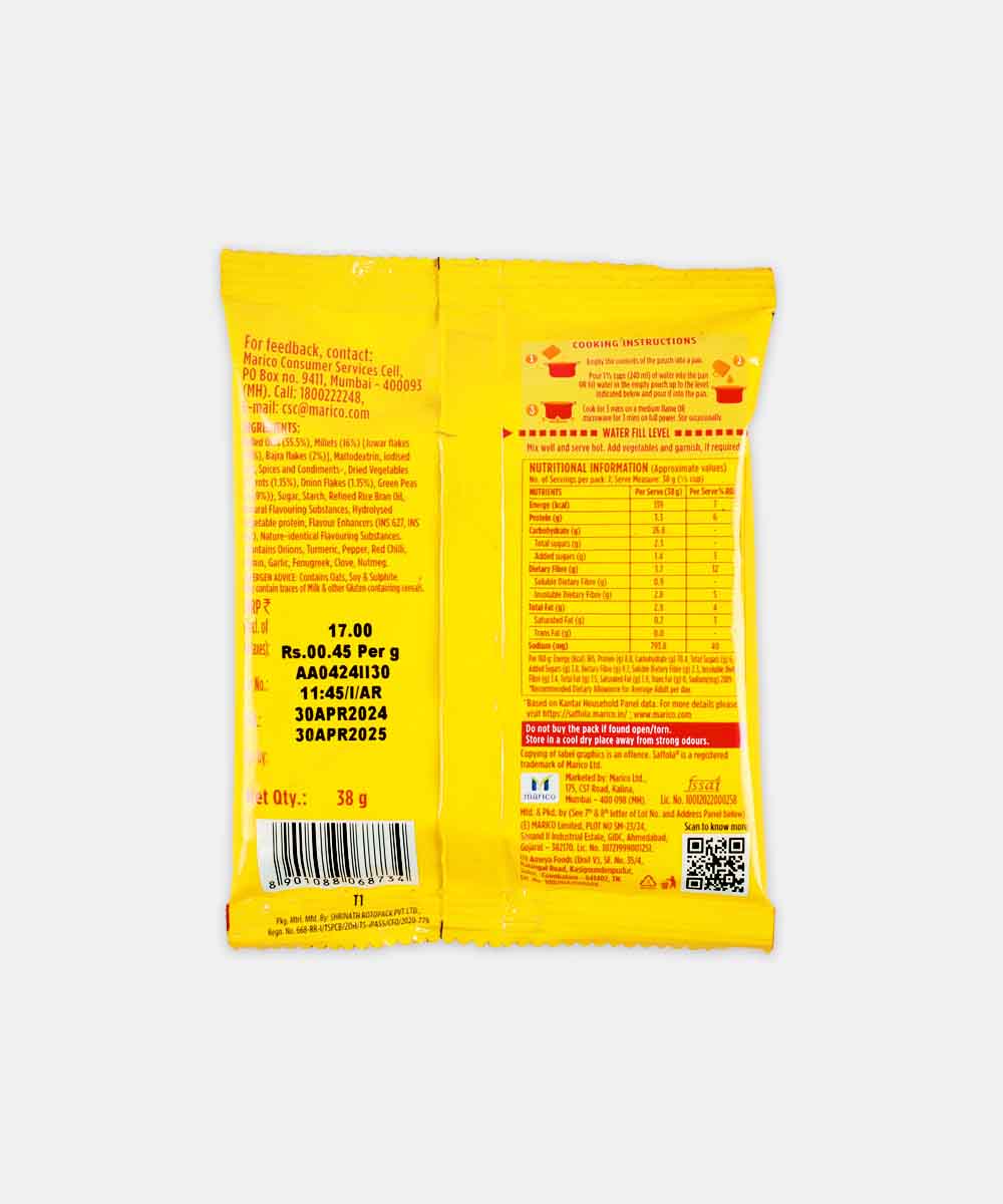 Saffola Classic Masala Oats 38 Gm