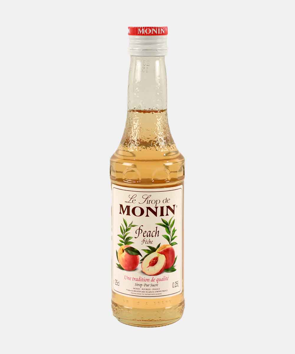 Monin Peach Peche Syrup 250 Ml