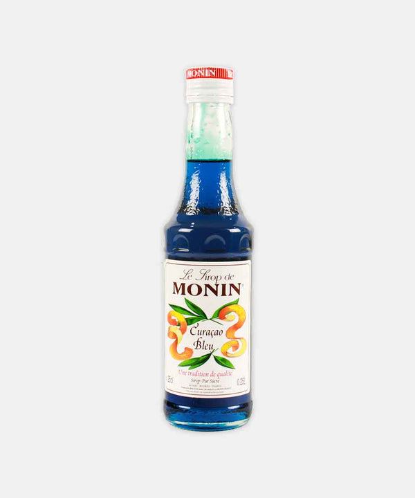 MONIN CURACAO BLUE SYRUP 250 ML