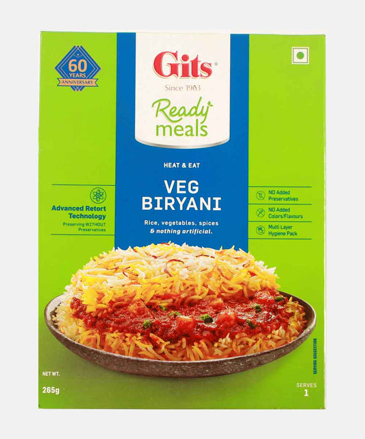 Gits Veg.Biryani 265 Gm