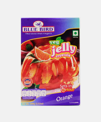 Blue Bird Veg Jelly Crystals Orange 100 Gm