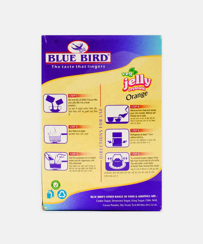 Blue Bird Veg Jelly Crystals Orange 100 Gm