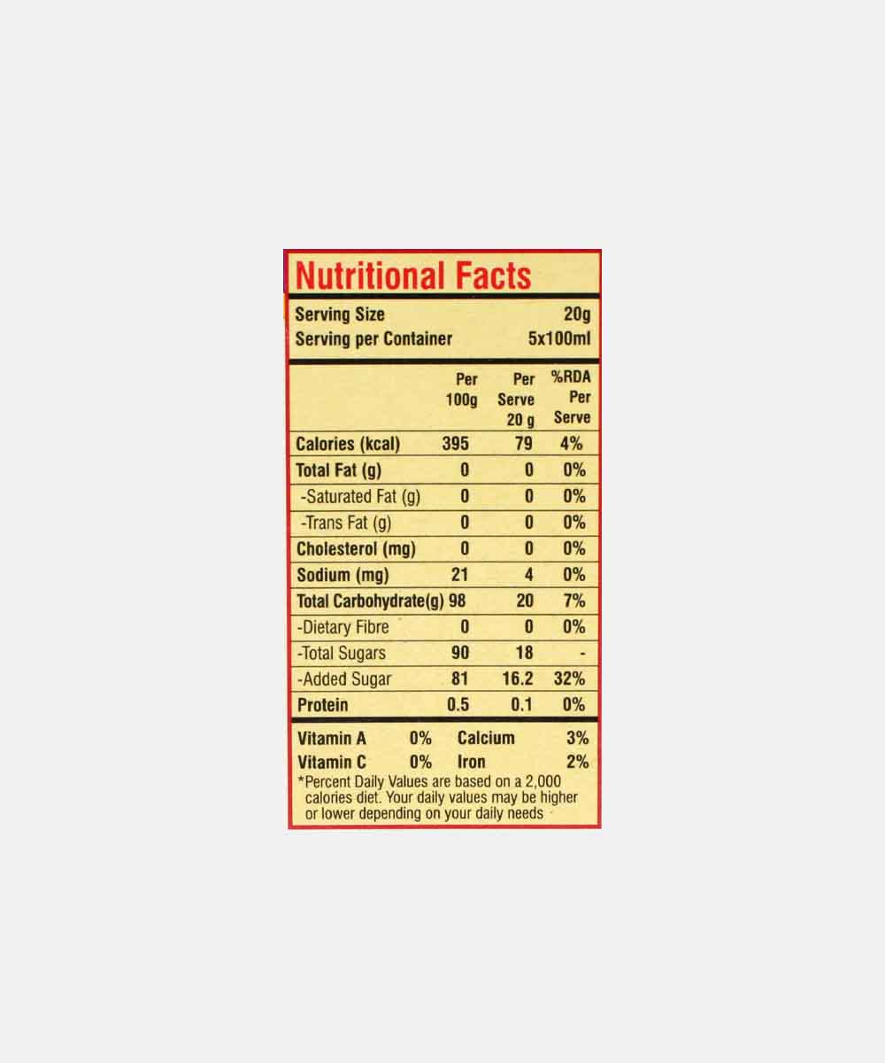 Blue Bird Veg Jelly Crystals Orange 100 Gm