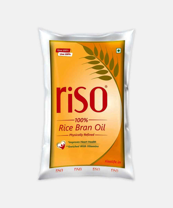 RISO RICE BRAN OIL 1 LTR POUCH 910