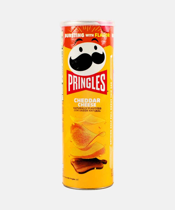 PRINGLES CHEDDAR CHEESE FLAVOUR 158