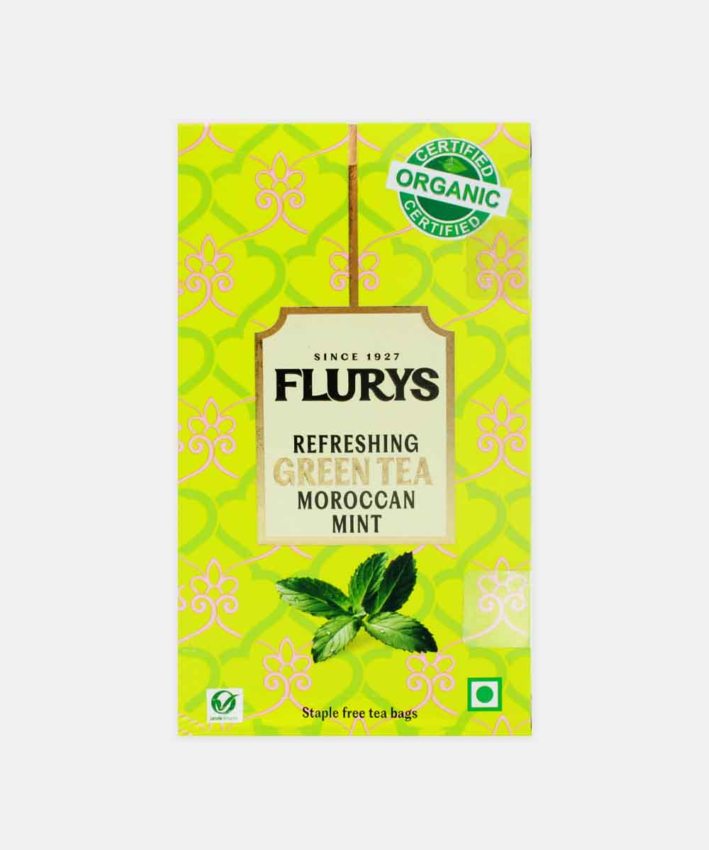 Flurys Moroccan Mint Green Tea 25 Bag