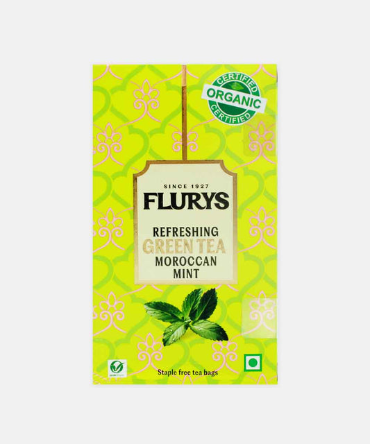 Flurys Moroccan Mint Green Tea 25 Bag