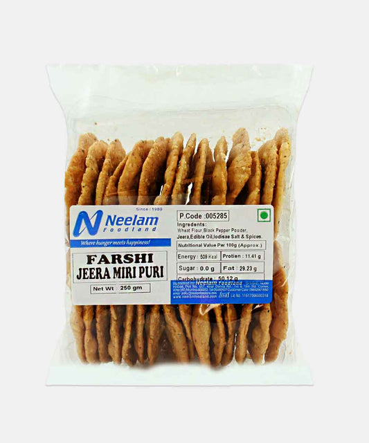 Farshi Jeera Miri Puri 250 Gm