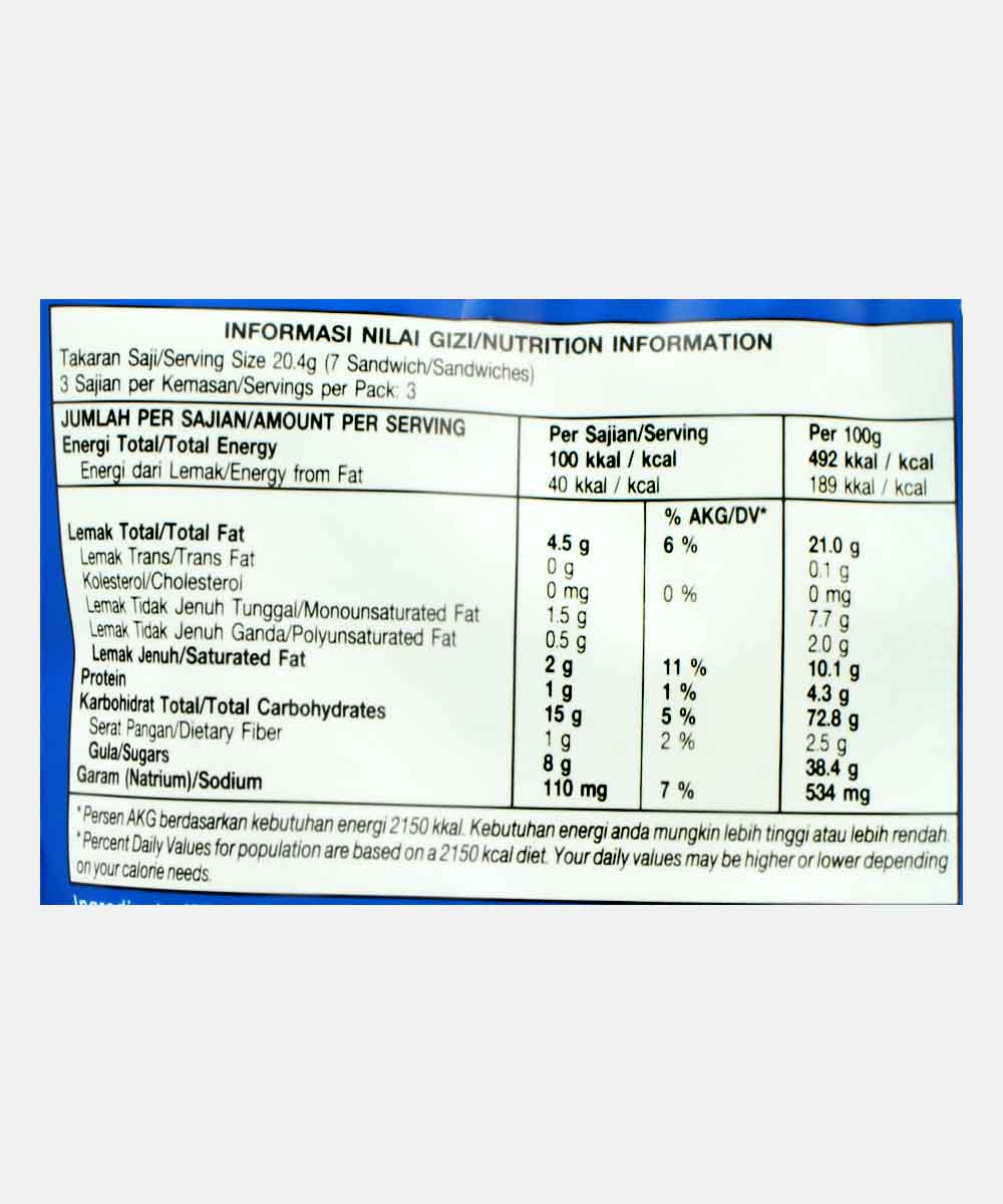Mini Oreo Vanilla Chocolate Biscuits 61.3 Gm