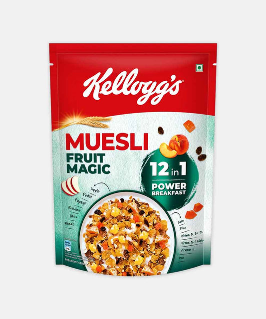Kelloggs Muesli 22% Fruit Magic 500 Gm