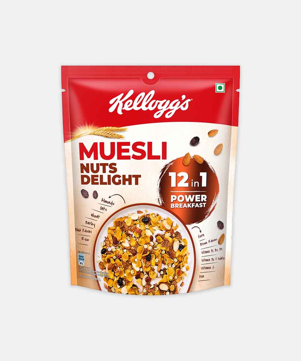 Kelloggs Museli 20% Nuts Delight 240 Gm