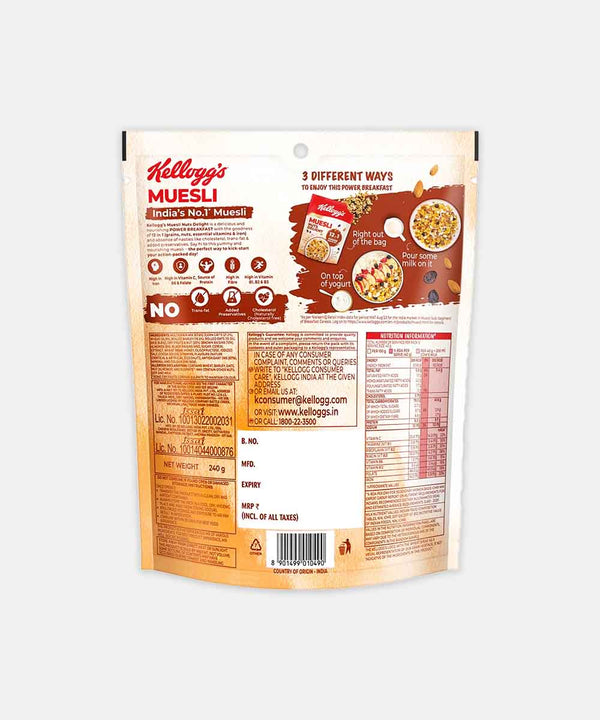 KELLOGGS MUSELI 20% NUTS DELIGHT 240