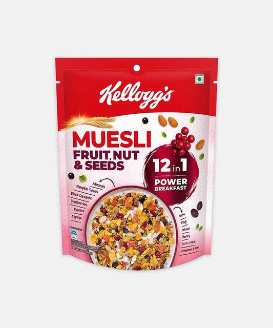 Kelloggs Muesli 21% Fruit Nut 240 Gm