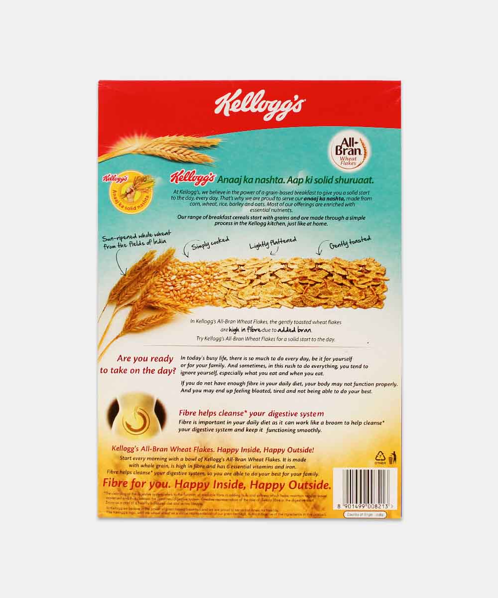 Kelloggs All Bran Wheat Flakes 440 Gm