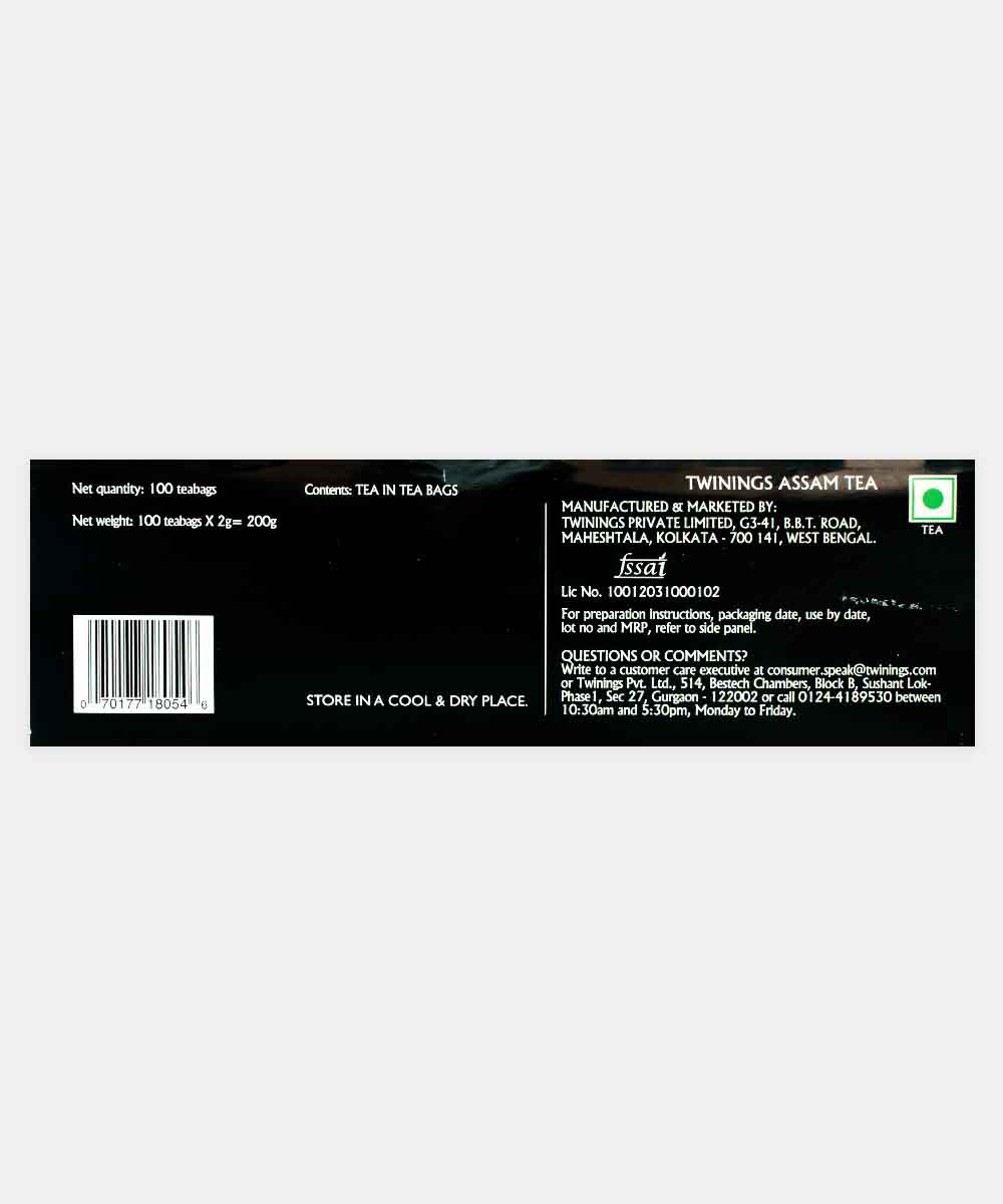 Twinings Classic Assam Tea 100 Bag