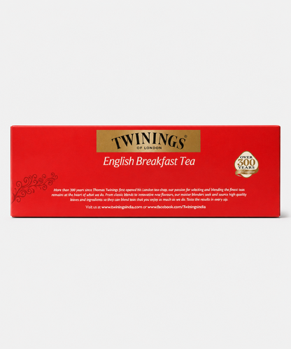 Twinings English Breakfast Tea 100 Bag