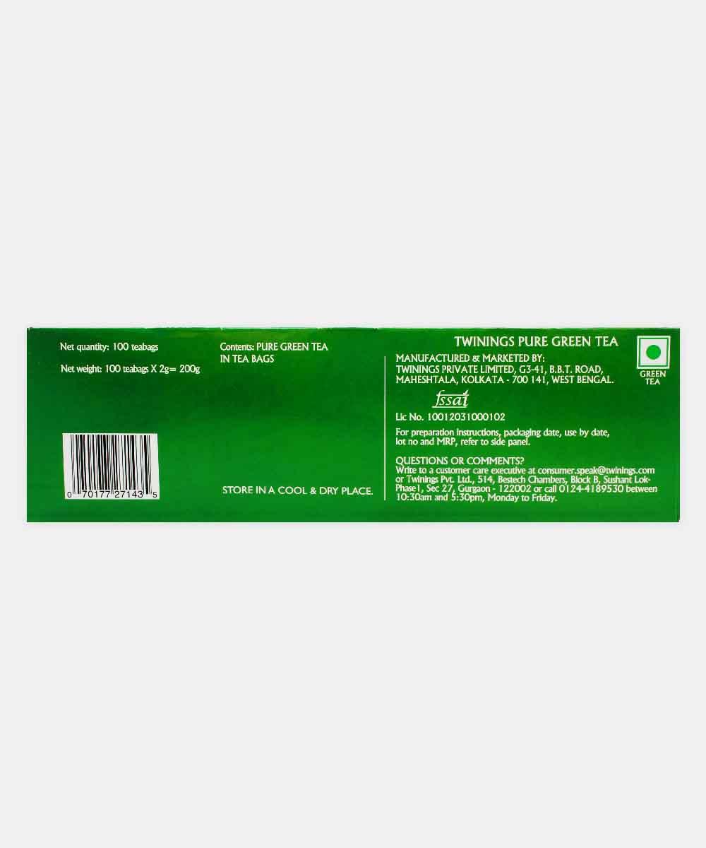 Twinings Pure Green Tea 100 Bag