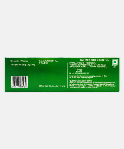 Twinings Pure Green Tea 100 Bag