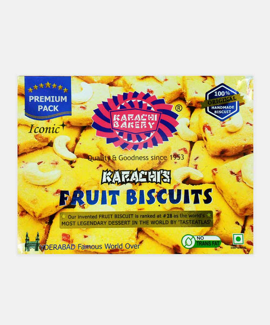 Hyderabad Karachi Bakerys Fruit Biscuits 400 Gm