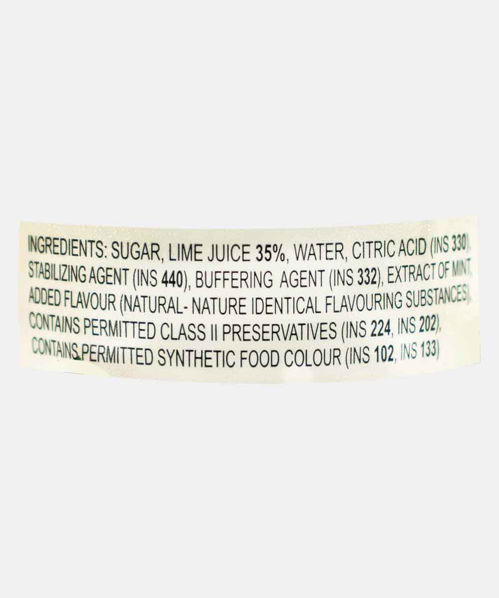 Manama Mojito Lime & Mint Syrup 500 Ml