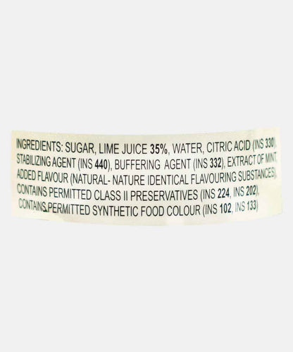 Manama Mojito Lime & Mint Syrup 500 Ml