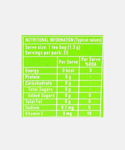 Tetley Pure & Original Green Tea 25 Bag