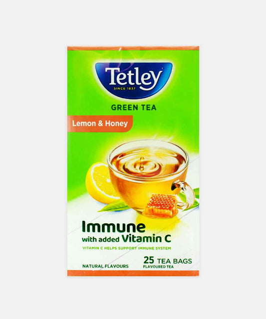 Tetley Lemon & Honey Green Tea (25 Bag)
