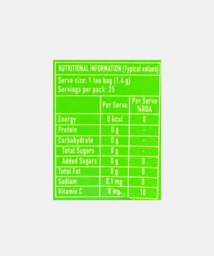 Tetley Lemon & Honey Green Tea (25 Bag)