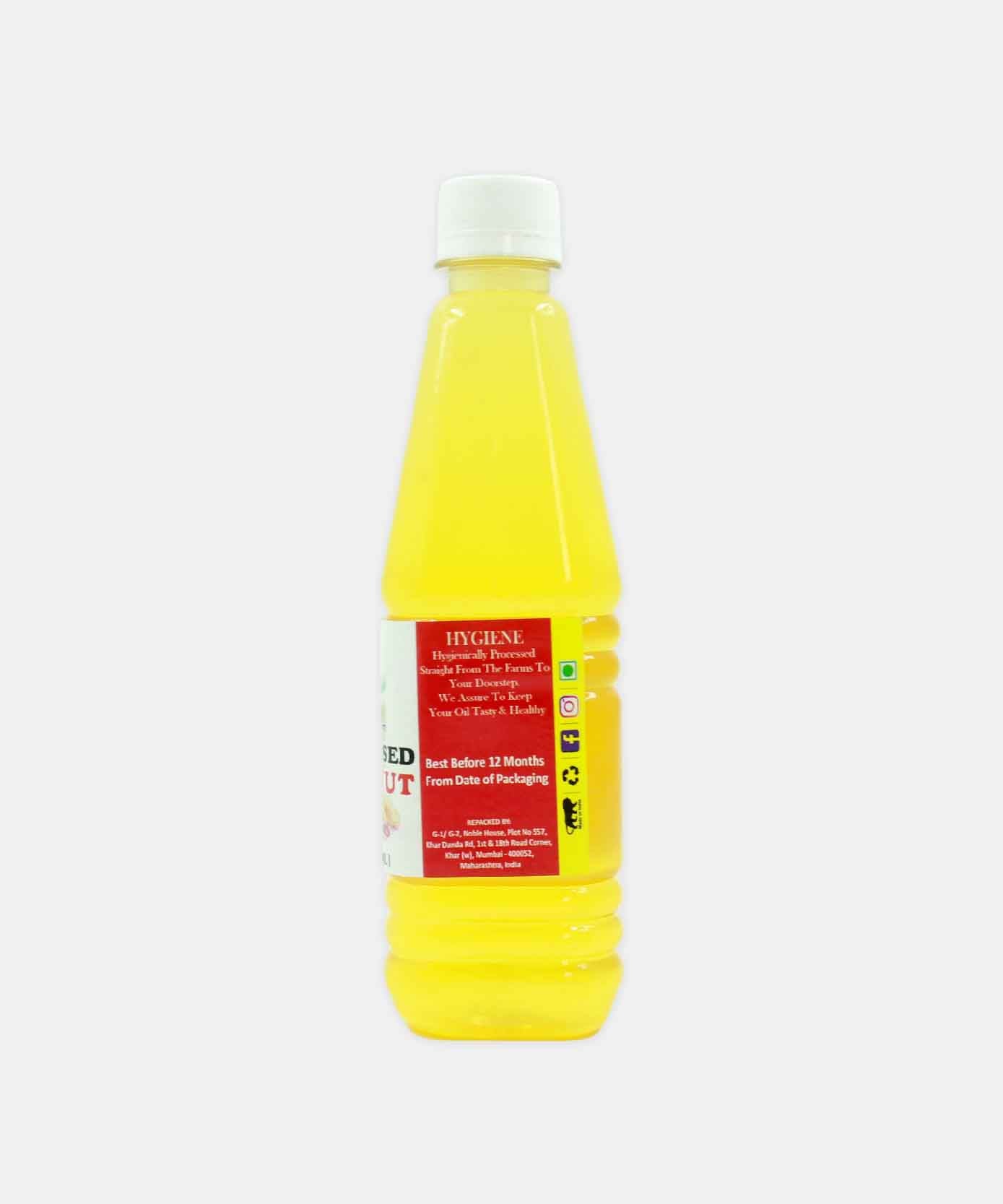 Cold Pressed Groundnut Oil 500 Ml