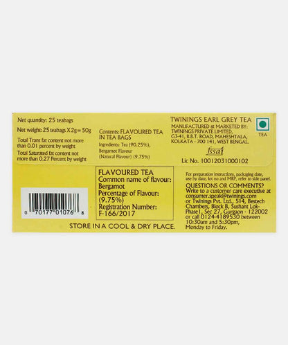 Twinings Earl Grey Green Tea 25 Bags