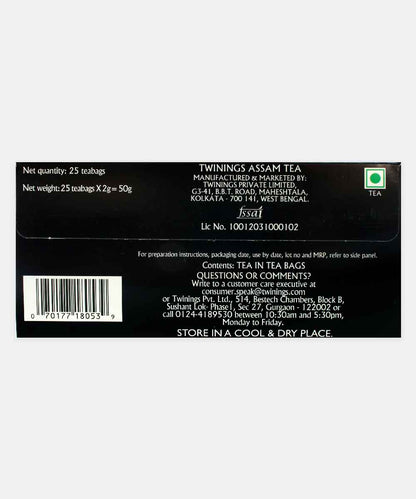 Twinings Classic Assam Tea (25 Bag)