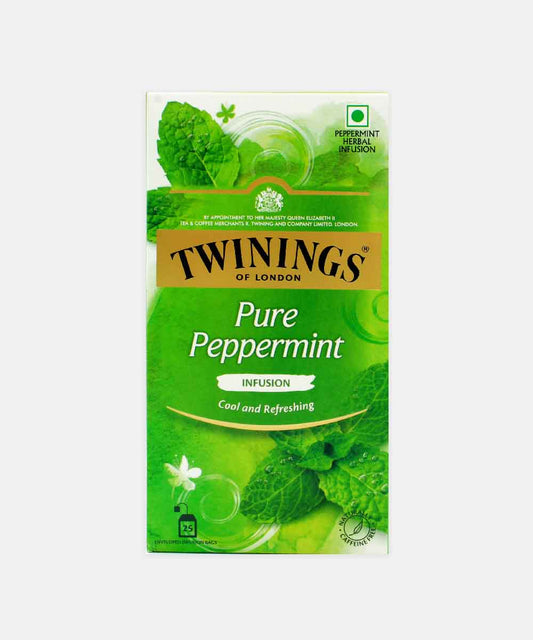 Twinings Of London Pure Peppermint Infusion Tea 25 Bag