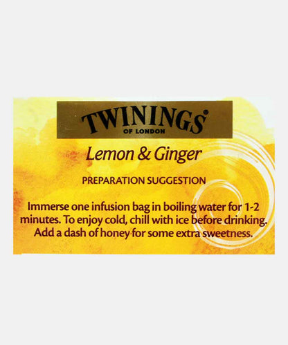 Twinings Lemon & Ginger 25 Bag