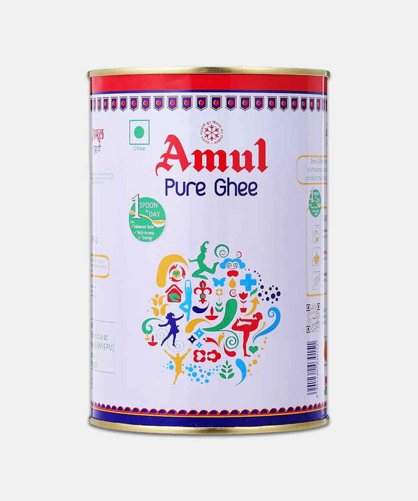 AMUL GHEE TIN 1 LTR 905 GM