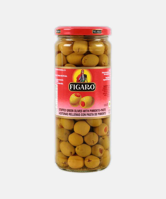 Figaro Stuffed Green Olive 450 Gm