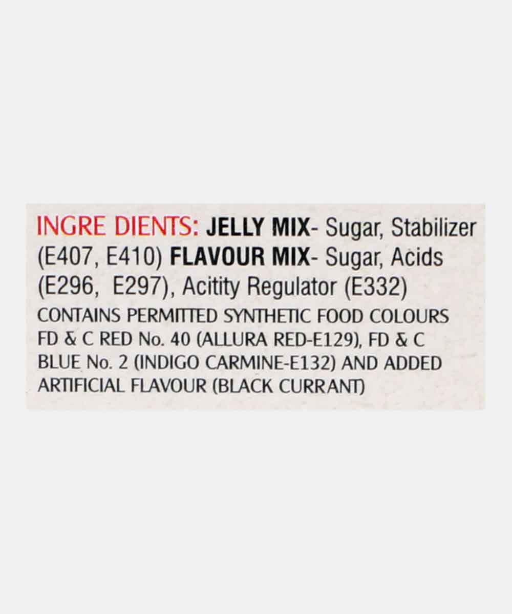 Blue Bird Veg Jelly Black Currant 100 Gm